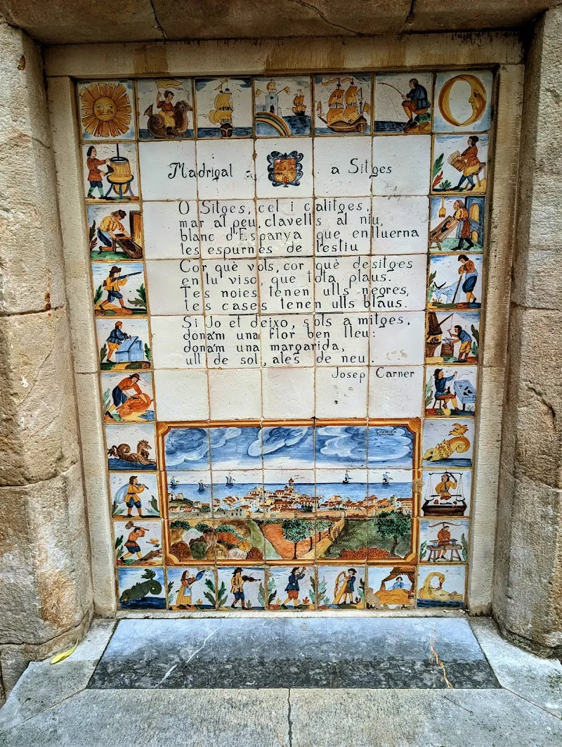 Poème mural de Josep Carner